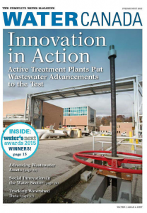 Water Canada Cover - July 2015 issue