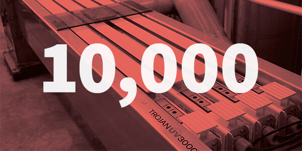 10,000 Municipal UV Installations